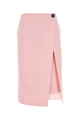 Bottega Veneta Cotton Wrap Skirt