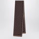 Gucci Wool Scarf Gg Jacquard