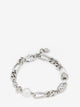 Alexander Mcqueen Skl & Pearl Bracelet -  - Metal - Silver