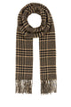 Saint Laurent Embroidered Silk Blend Scarf