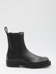 Bottega Veneta Black Leather Chelsea Ben Ankle Boots