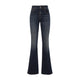 Balenciaga Blue Cotton Elastane Bootcut