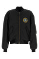 Balenciaga Black Polyamide Bomber Jackets