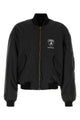 Balenciaga Black Nylon Balenciaga X Automobili Lamborghini Bomber Jacket
