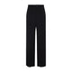Balenciaga Black Viscose Wool Tailored Pants