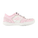 Balenciaga Pink White Hamptons Leather Sneakers