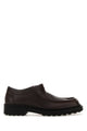 Bottega Veneta Dark Brown Leather Ben Lace-Up Shoes