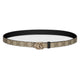 Gucci Brown Leather W20 Belt