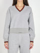 Gucci Jersey Cotton Sweatshirt With Web