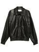 Saint Laurent Jacket In Bubbled Lambskin