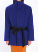 Saint Laurent Blue Wool Jacket