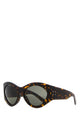 Saint Laurent Havana Brown Acetate Sunglasses