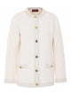 Gucci White Boucle Caridgan