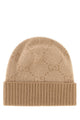 Gucci Beige Cashmere Blend Beanie Hat