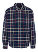 Gucci Blue Jacket With Frontal Buttons Closure