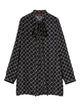 Gucci Printed Silk Mini Dress