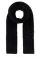 Gucci Black Wool Blend Scarf