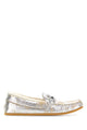 Gucci Bonnie Driver Metallic Leather Shoes