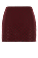Gucci Gg Fabric Mini Skirt