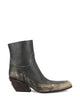 Balenciaga Balenciaga Memphis Worn Leather Ankle Boots
