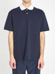 Gucci Blue Cotton Elastane Polo