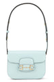 Gucci Pastel Light Blue Small Gucci Horsebit 1955 Shoulder Bag