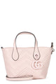 Gucci Marmont Mini Handbag In Chevron Leather