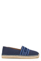 Gucci Navy Blue Canvas Espadrilles