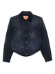 Balenciaga Dark Blue Denim Jacket