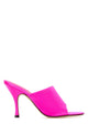 Gucci Fuchsia Satin Mules
