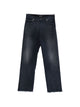 Balenciaga Blue Cotton Tapered Knee Pants