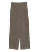 Balenciaga Checked Side Slit Trousers