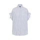 Balenciaga Embroidered Poplin Oversize Shirt