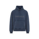 Balenciaga Washed Navy Oversized Hoodie