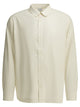 Houdini Sportswear Simbio Base Shirt White Recycled Polyester Casual Shirt