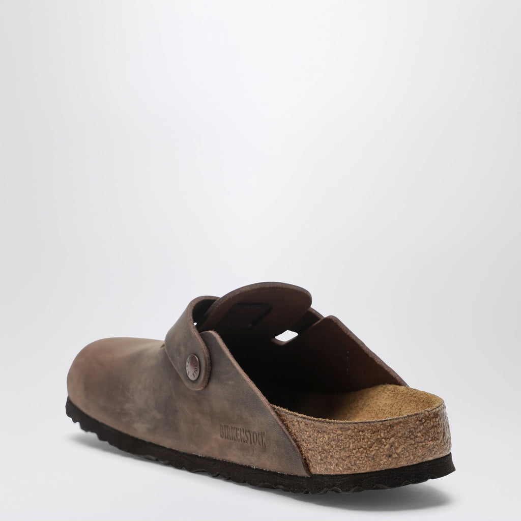 Birkenstock Habana Oiled Leather Boston Clogs By