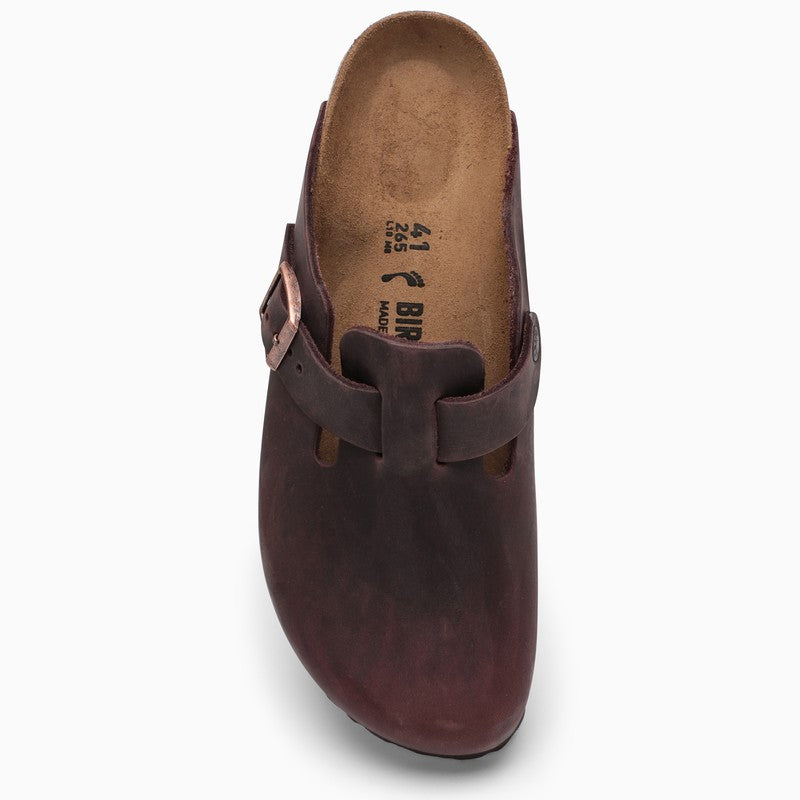 Birkenstock Habana Oiled Leather Boston Clogs By