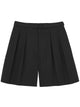 Saint Laurent Black Poplin Bermuda Shorts
