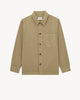 Saint Laurent Cotton Linen Gabardine Cassandre Overshirt