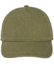 Saint Laurent Kaki Green Cotton Hat