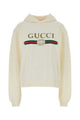 Gucci Cream Cotton Blend Sweatshirt