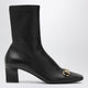 Gucci Black Signora Ankle Boots With Horsebit