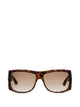 Gucci Brown Acetate Sunglasses