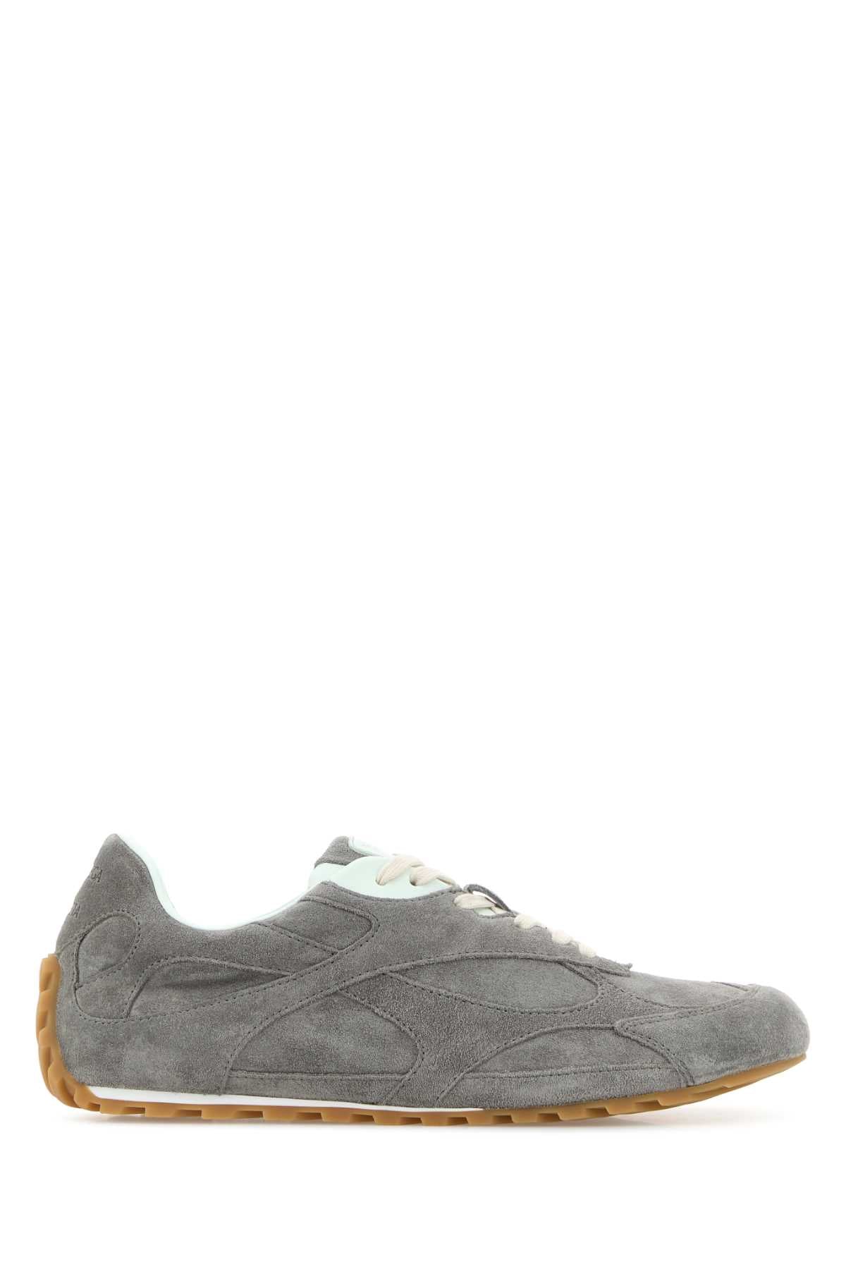Bottega Veneta Grey Suede Orbit Flash Sneakers