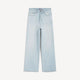 Balenciaga Balenciaga Wide Leg Japanese Denim Jeans