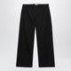 Balenciaga Black Cotton Twill Chino Trousers