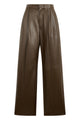 Bottega Veneta Wader Green Soft Leather Pants