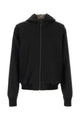 Gucci Black Cotton Reversible Zip Jacket