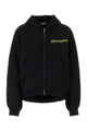 Balenciaga Black Cotton Oversize Sweatshirt