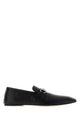Gucci Black Leather Ragazzo Moccasin Loafers